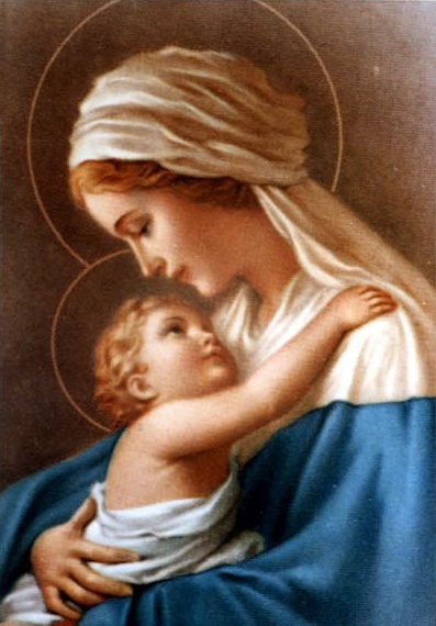 Mary with baby Jesus