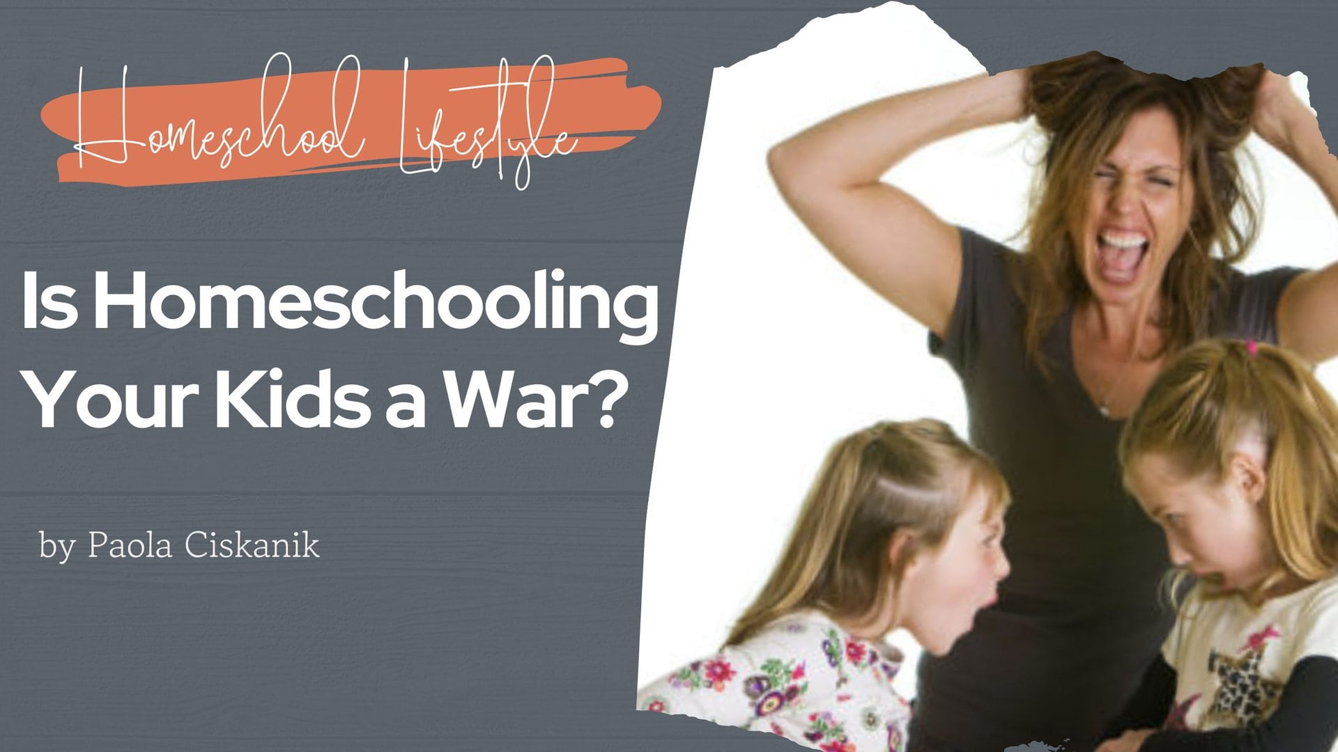 Is Homeschooling Your Kids a War?