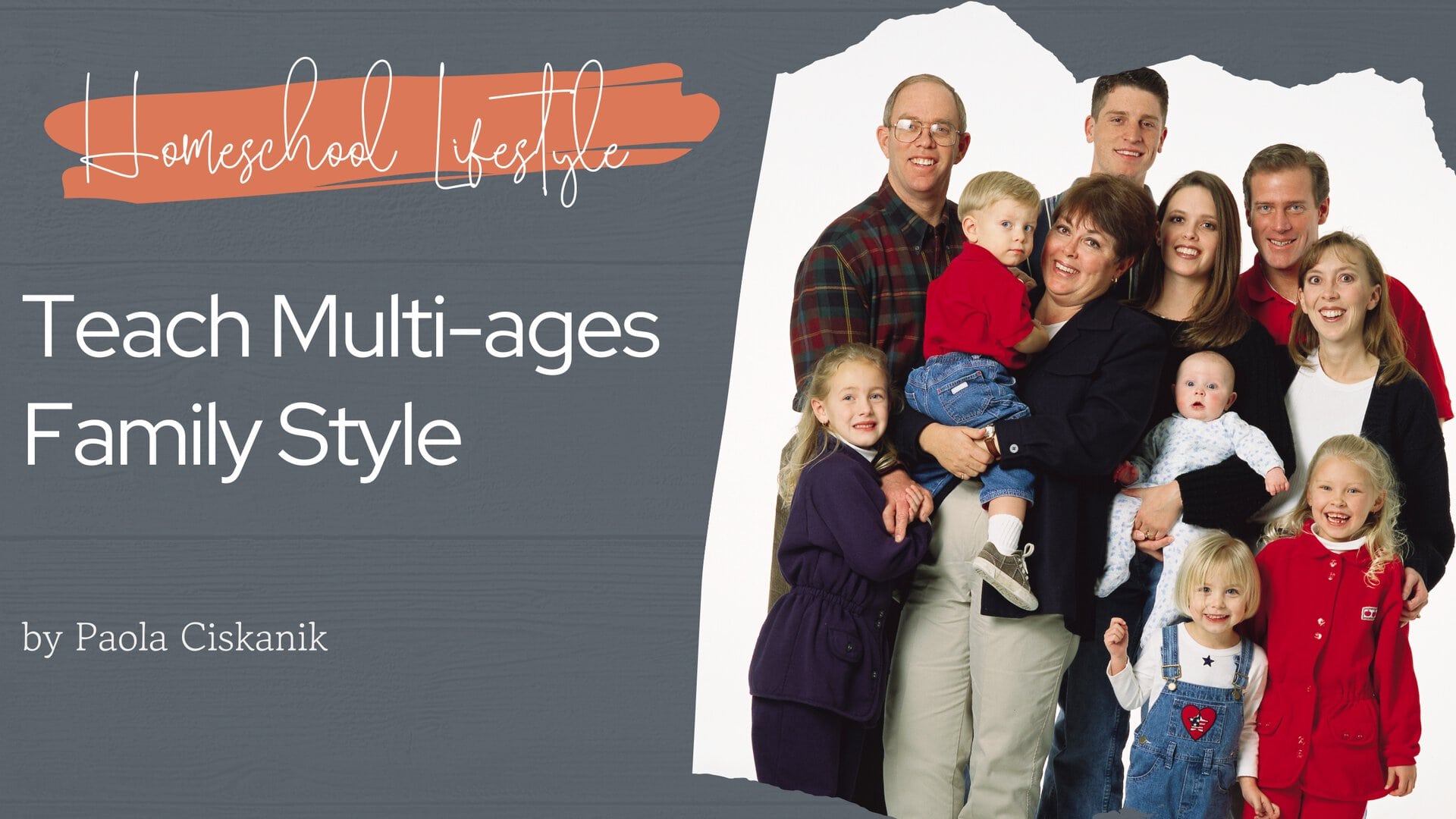 Teach Multi-ages Family Style