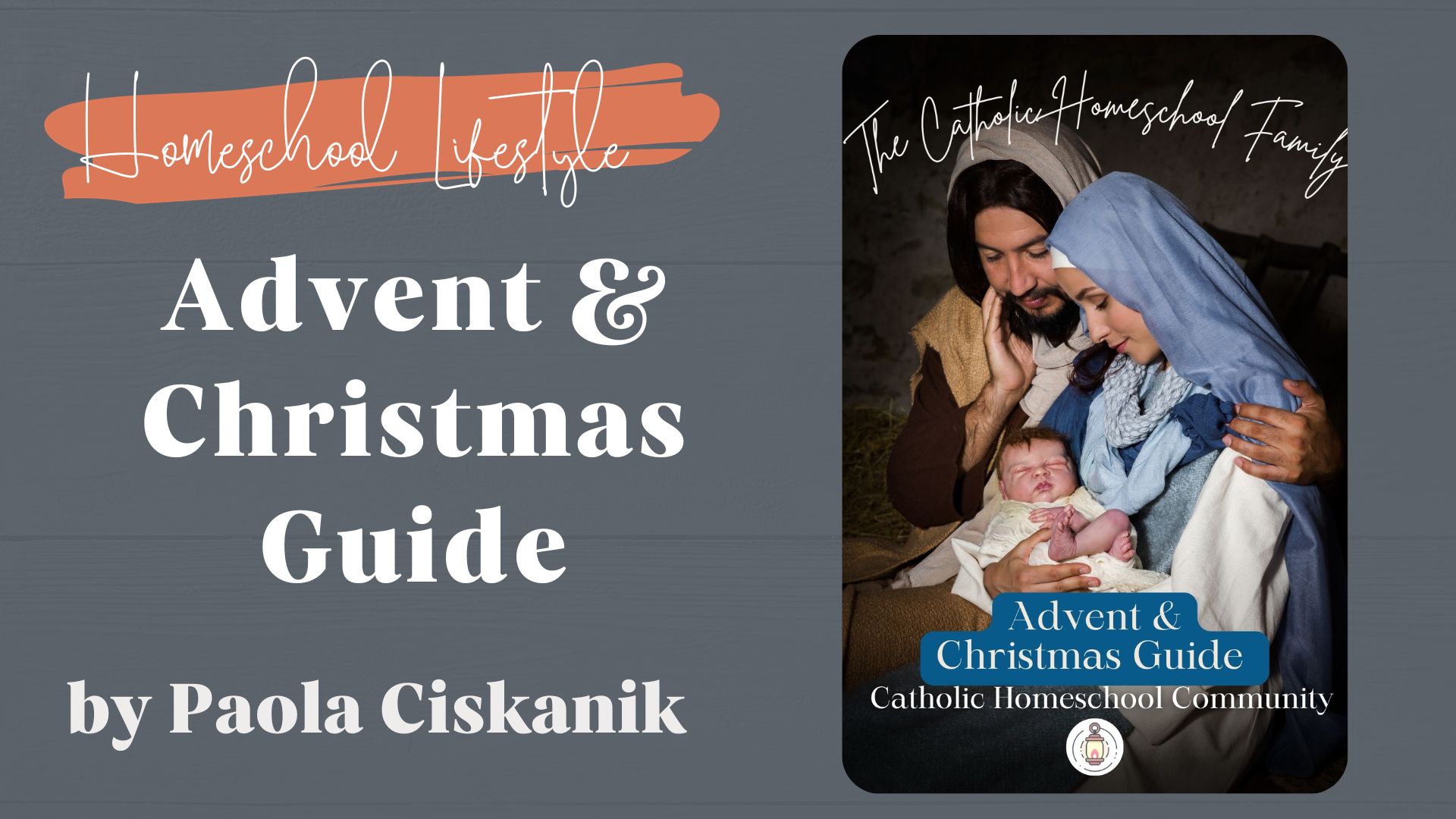 Advent and Christmas Catholic homeschool